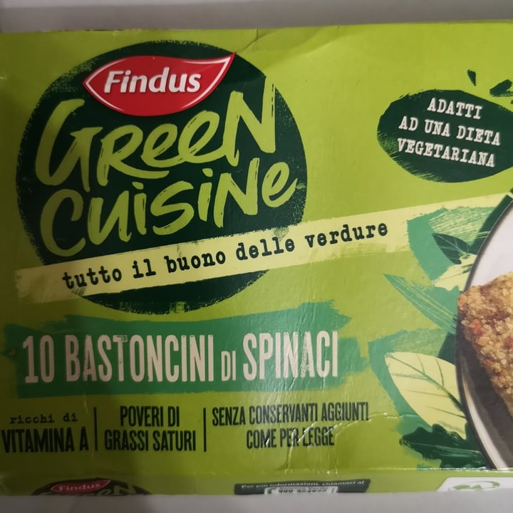 photo of Findus Bastoncini agli spinaci shared by @michellekf on  26 May 2022 - review