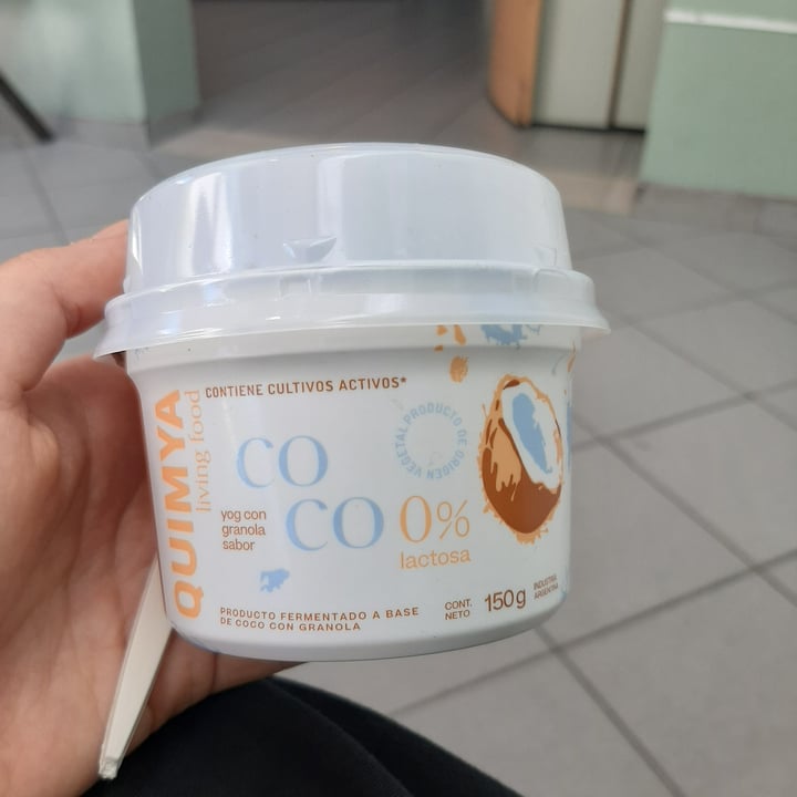 photo of Quimya Yogurt con Granola sabor Coco shared by @eileem on  01 Mar 2021 - review