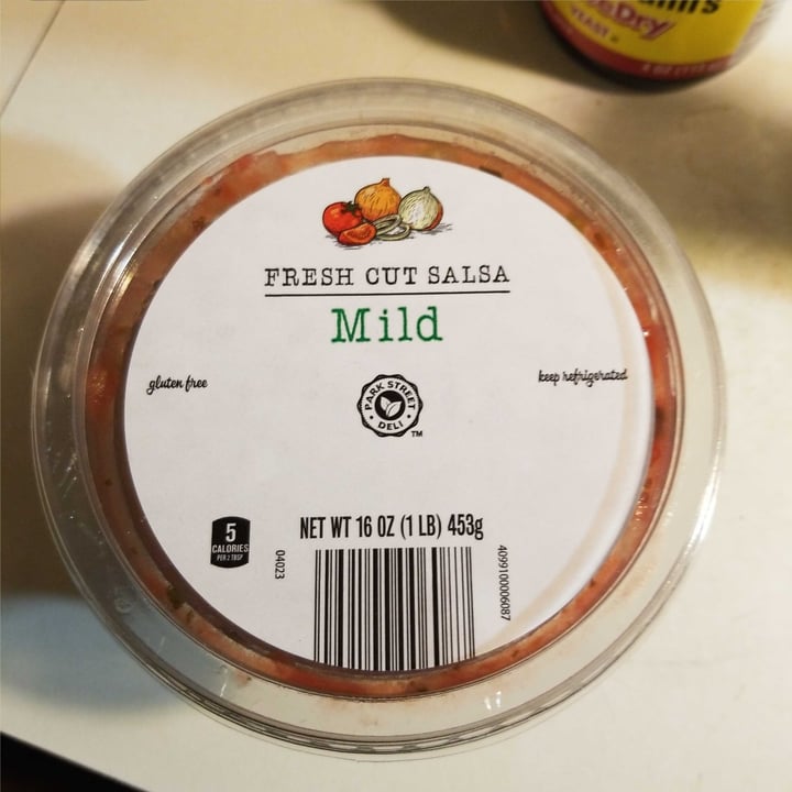 photo of Park Street Deli Mild Fresh Cut Salsa shared by @bgillett on  29 Apr 2020 - review