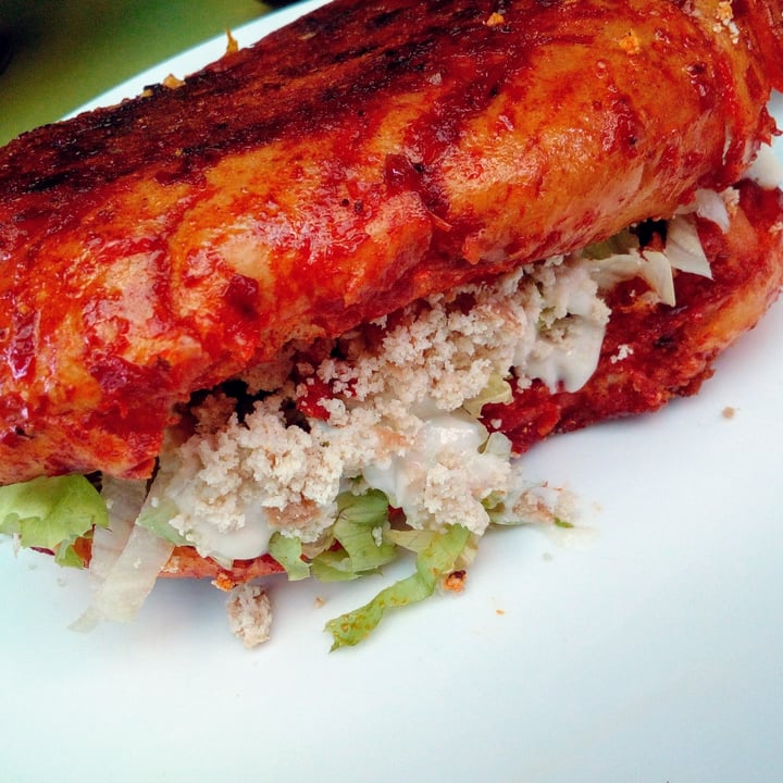 review photo of Caribe Vegano Pambazo shared by @esmehernandez on 28 Jun 2021 - review