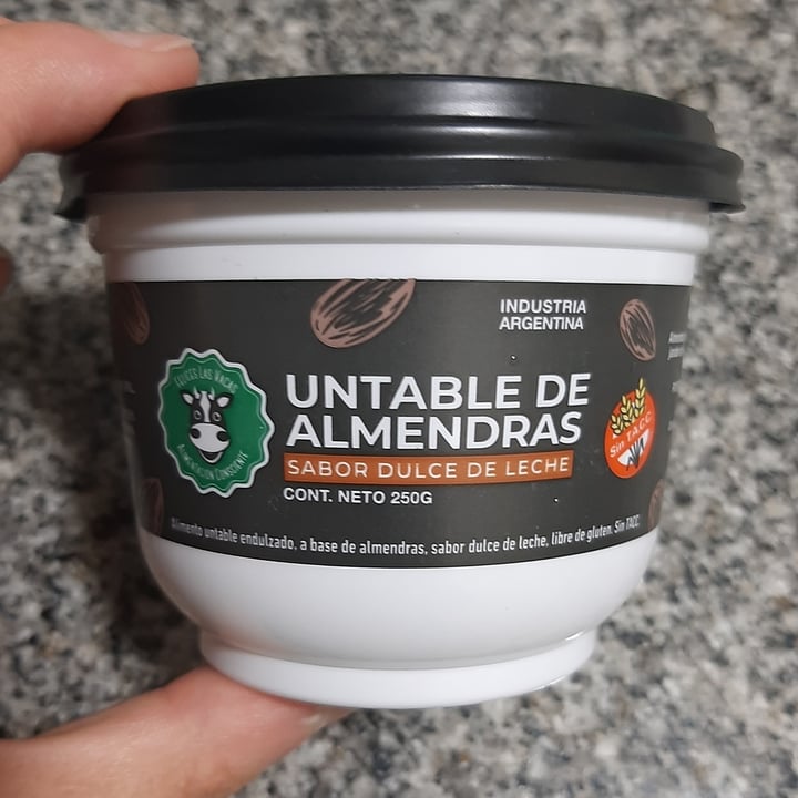 review photo of Felices Las Vacas Untable de Almendras sabor Dulce de Leche shared by @larafernandezn on 23 Jan 2021 - review