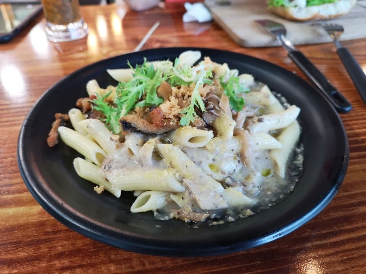 photo of nomVnom Bistro Truffled Mushroom Pasta shared by @raffymabanag on  29 May 2019 - review
