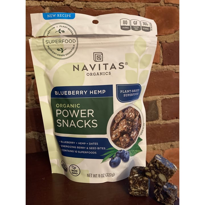 photo of Navitas Blueberry Hemp Organic Power Snacks shared by @lovearth on  20 May 2021 - review