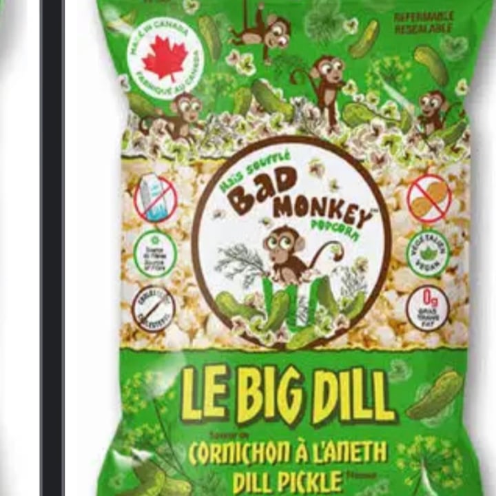 review photo of Bad Monkey Popcorn Dill pickle seasoning shared by @marieyoga on 18 Jun 2022 - review