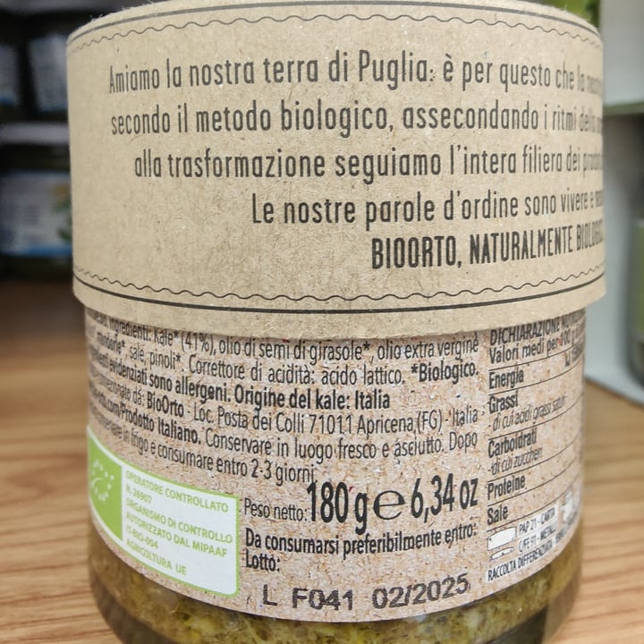 photo of Bioorto Pesto kale shared by @alynina on  28 Aug 2022 - review