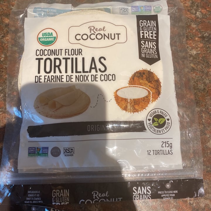 review photo of The Real Coconut, Coconut Flour Tortillas The Real Coconut Coconut Flour Tortillas shared by @kaleyjevnikar on 29 Jun 2021 - review