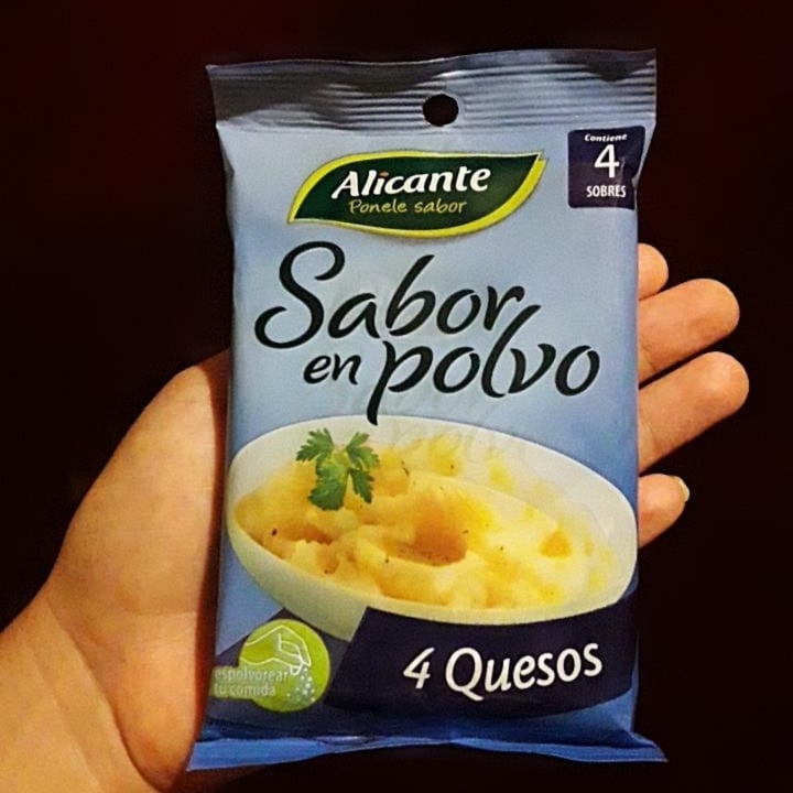 photo of Alicante Sabor en Polvo 4 Quesos shared by @milagrosgarcia on  12 Apr 2021 - review