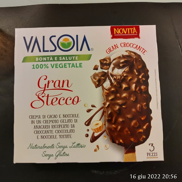 photo of Valsoia Gelato gran stecco shared by @eriros72 on  20 Jun 2022 - review