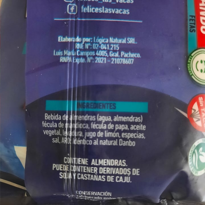 photo of Felices Las Vacas Queso de almendras shared by @marleneriolo on  26 Jan 2022 - review