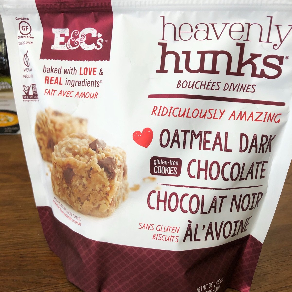 E&C's Heavenly Hunks Oatmeal Chocolate Chip Reviews abillion