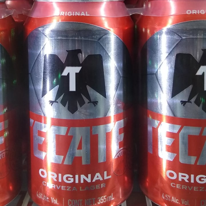 photo of Tecate Original shared by @fergievegan on  26 Feb 2022 - review