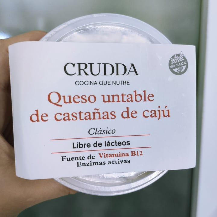 photo of Crudda Queso Untable de Castañas de Caju shared by @julbe on  29 Jan 2021 - review