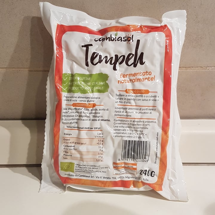 photo of Cambiasol Tempeh Fermentato shared by @linab on  11 Mar 2022 - review