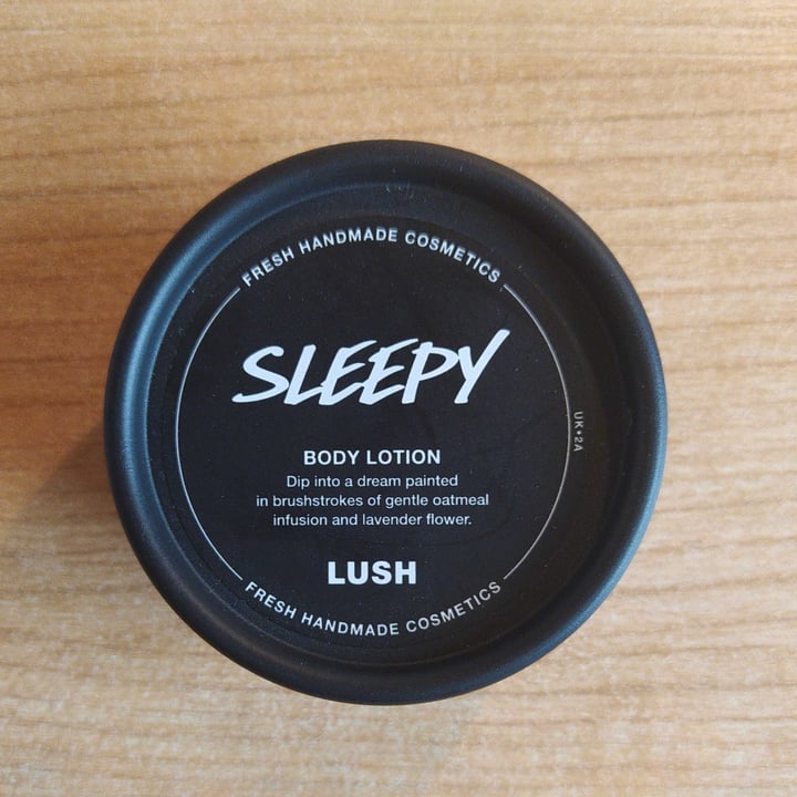photo of LUSH Fresh Handmade Cosmetics Body lotion Sleepy shared by @chiarachiolerio on  12 Nov 2021 - review