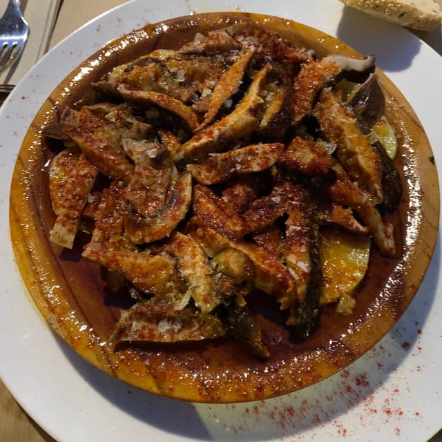 Photo of the dish “Seta shiitake afeira”