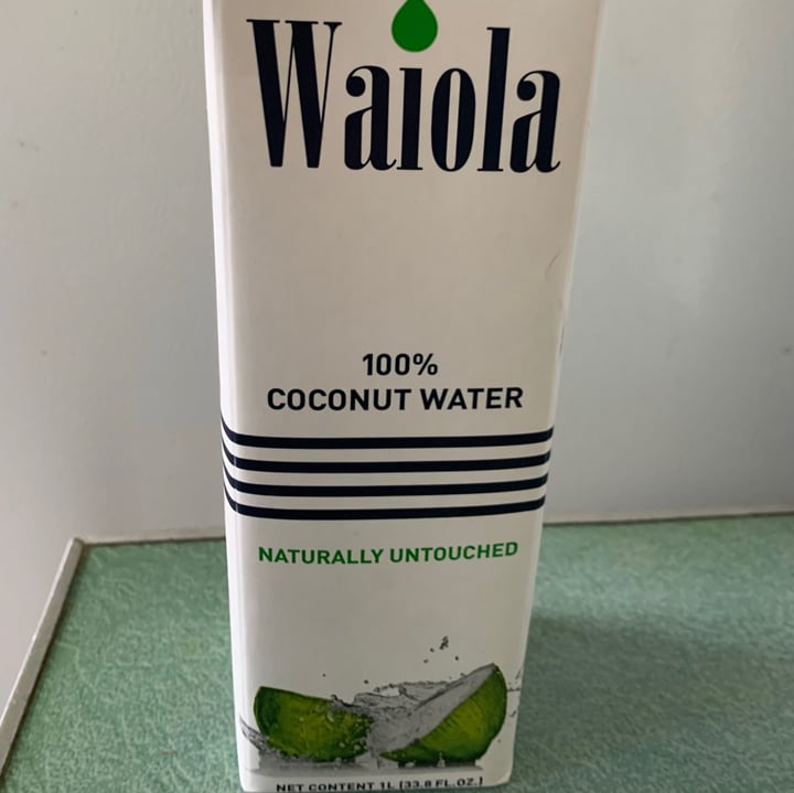 photo of Waiola Coconut Water shared by @kathysumie on  20 May 2020 - review