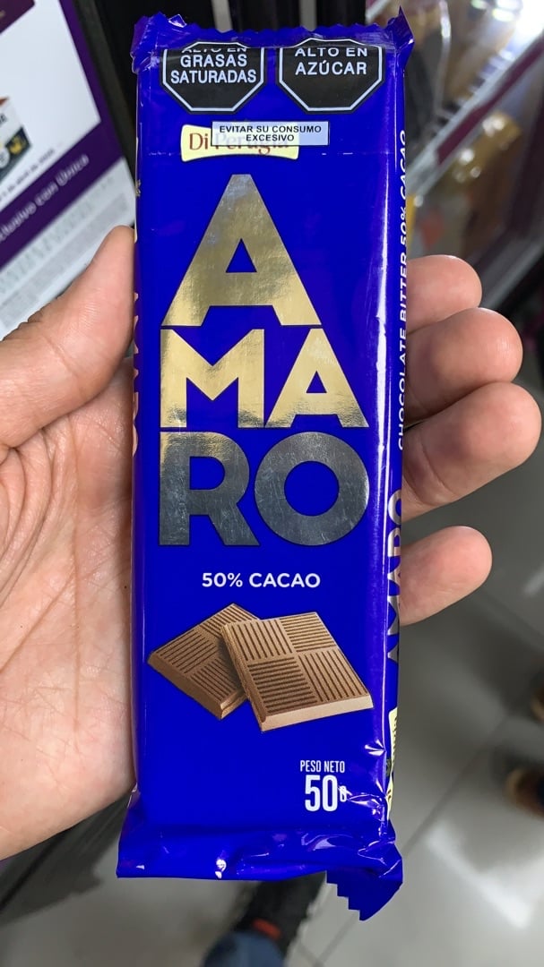 photo of Amaro Chocolate 50% cacao shared by @davidbehr on  30 Mar 2020 - review
