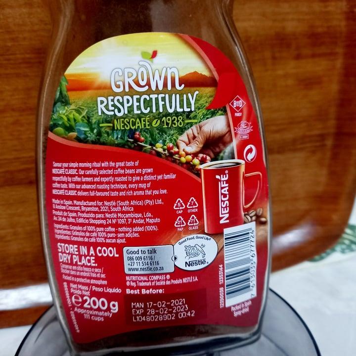 review photo of Nescafé Classic shared by @joybug on 28 Sep 2021 - review