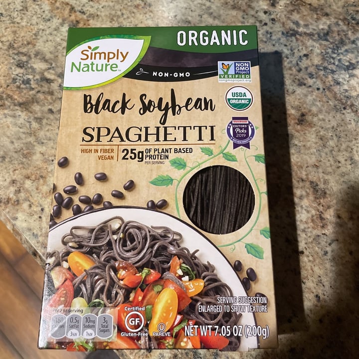 review photo of Simply Nature Black Soybean Spaghetti shared by @raffaelap on 21 Feb 2021 - review