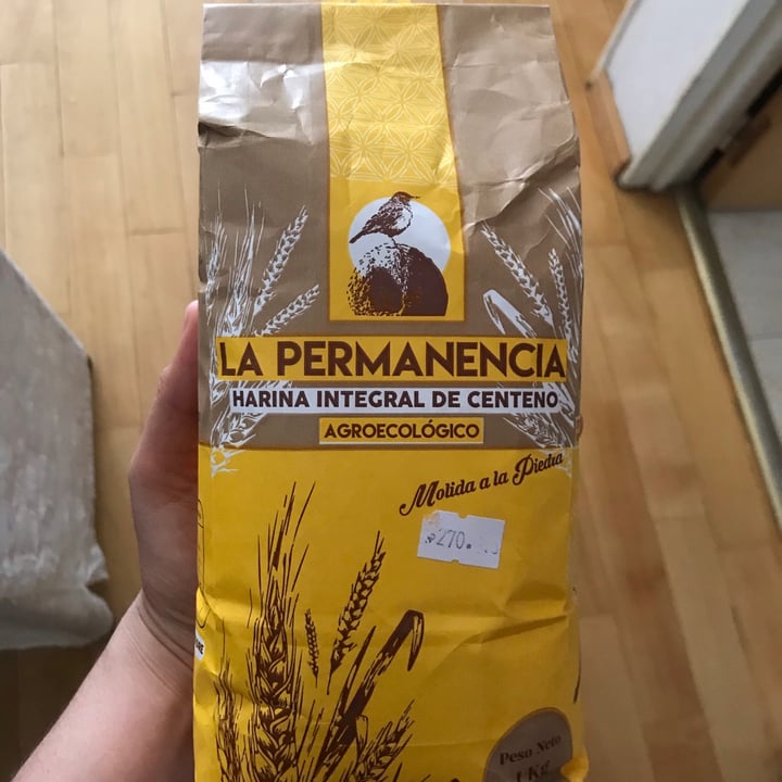 photo of La permanencia Harina Integral De Centeno Agroecologica shared by @xiara on  14 Feb 2021 - review