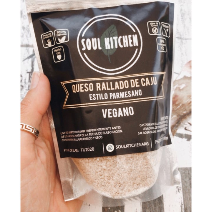 photo of Soul Kitchen Queso rallado de Cajú shared by @sarafeit on  31 Dec 2020 - review