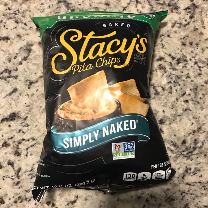 photo of Stacy's Simply Naked Pita Chips shared by @hkircher on  21 Jul 2020 - review