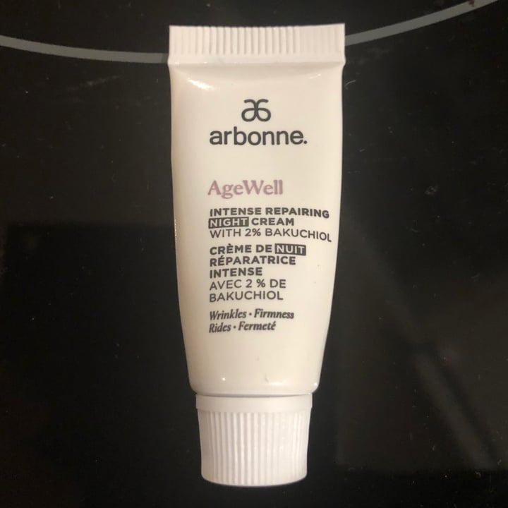 review photo of Arbonne Age well intense repairing night cream shared by @carovdm on 30 Jun 2021 - review