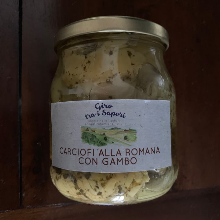 photo of Giro tra i sapori d'Italia Carciofi alla romana con gambo shared by @arpa61 on  15 Apr 2022 - review