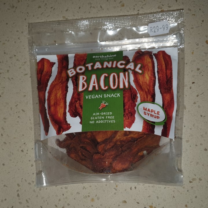 photo of Earthshine Botanical Bacon Maple Syrup shared by @veganfuture on  19 Aug 2021 - review