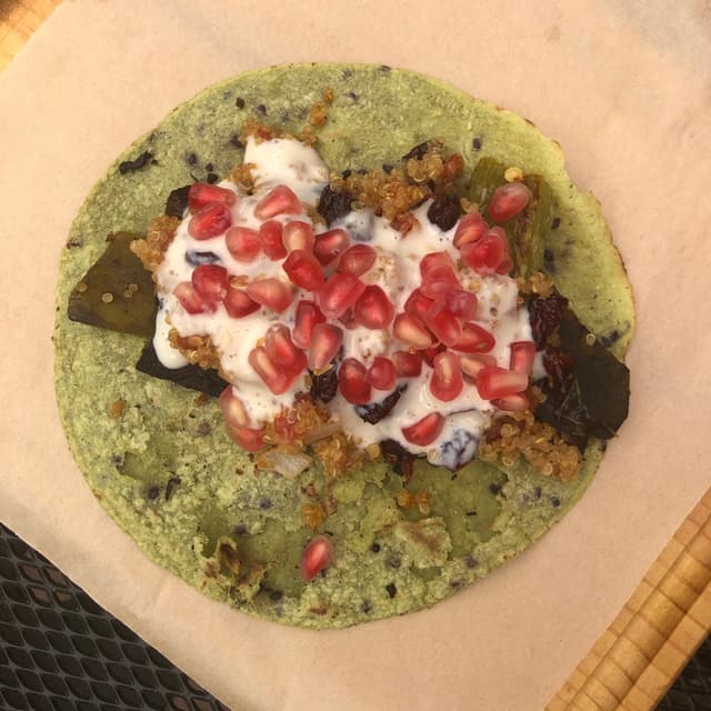 Photo of the dish “Taco de Chile en Nogada”