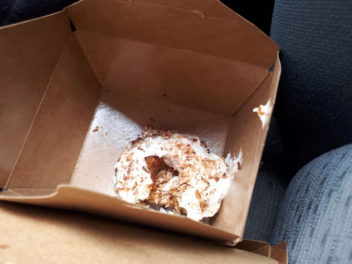 review photo of The Raven Bistro Carrot donut shared by @riotcat on 08 Aug 2018 - review