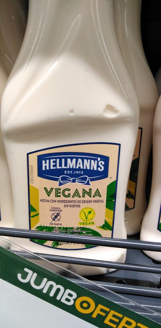 review photo of Hellmann’s Hellman’s Vegan Mayonnaise shared by @karinapuvogel on 27 Feb 2020 - review