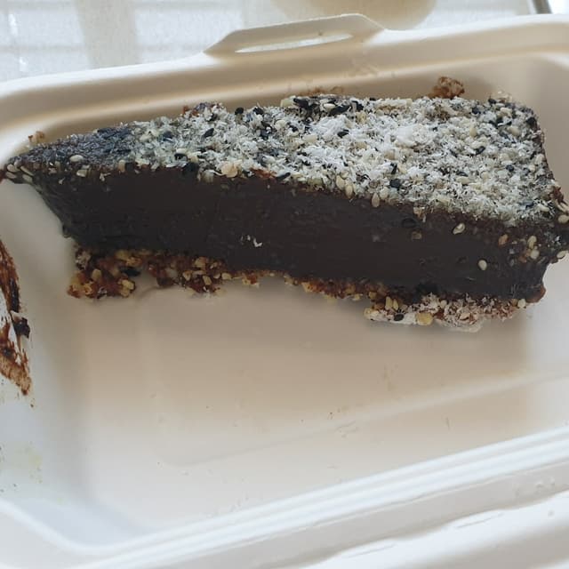 Foto do prato “Chocolate cheesecake”