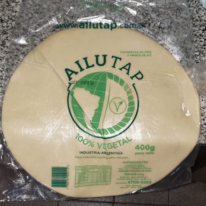photo of Ailutap Tapa De Pascualina shared by @kacerutti on  12 Apr 2021 - review