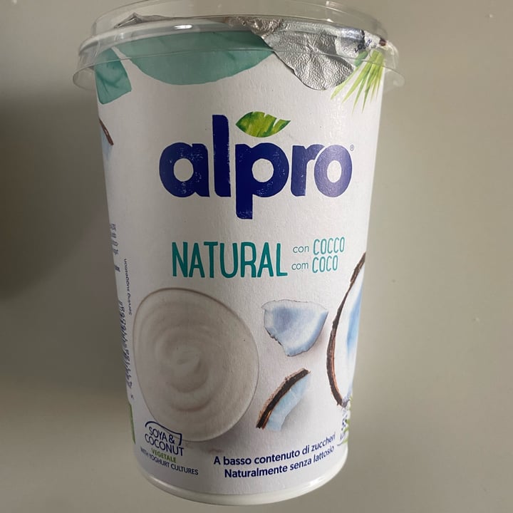 review photo of Alpro Natural Con Coco Yogurt shared by @sole210 on 08 Apr 2022 - review