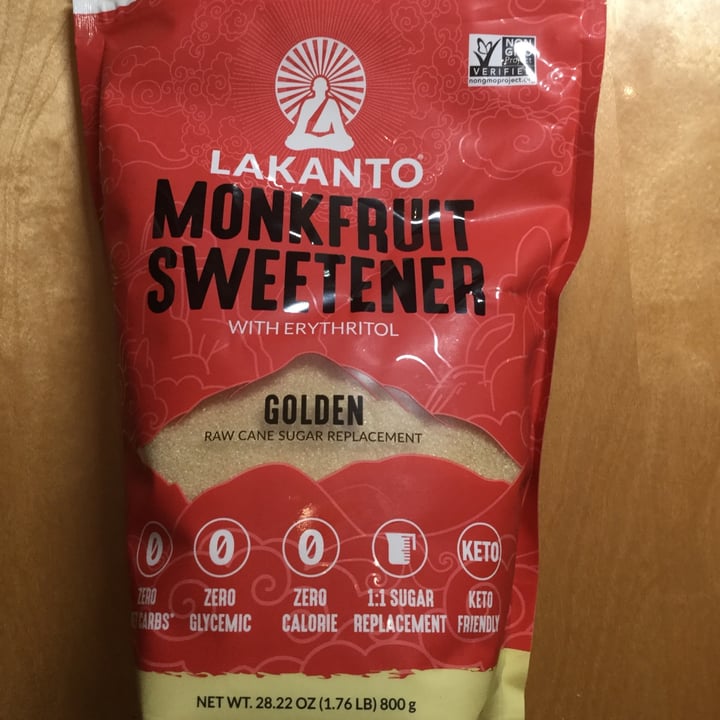 photo of Lakanto Alternative sweetener shared by @janetisvegan on  10 Oct 2021 - review