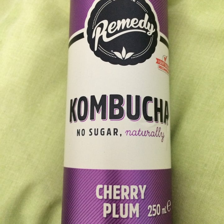 photo of Remedy Cherry plum kombucha shared by @jessie83 on  12 May 2020 - review