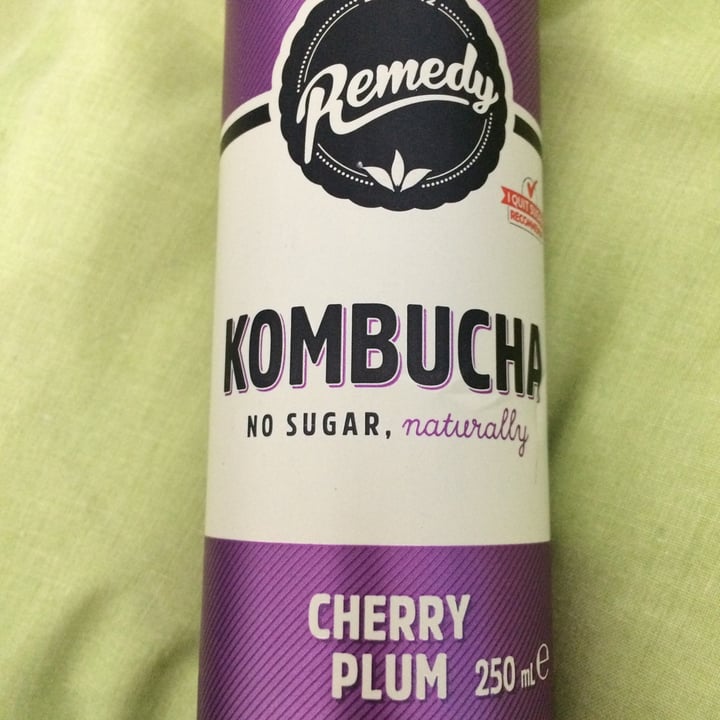 review photo of Remedy Cherry plum kombucha shared by @jessie83 on 12 May 2020 - review