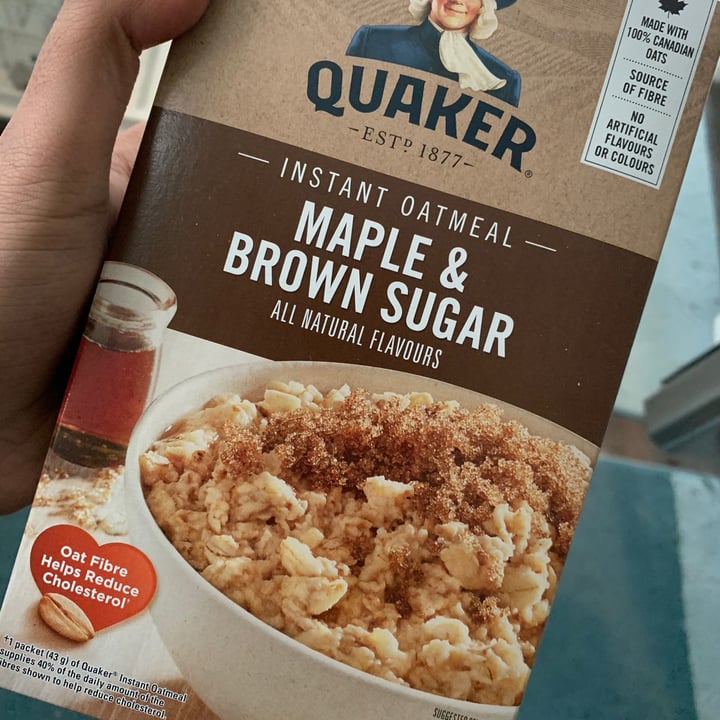 review photo of Quaker Maple and Brown Sugar shared by @varunv on 26 Feb 2021 - review