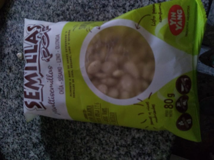 photo of Yin Yang Snack Natural Semillas Multisemillas POP shared by @nfinola on  21 Aug 2019 - review