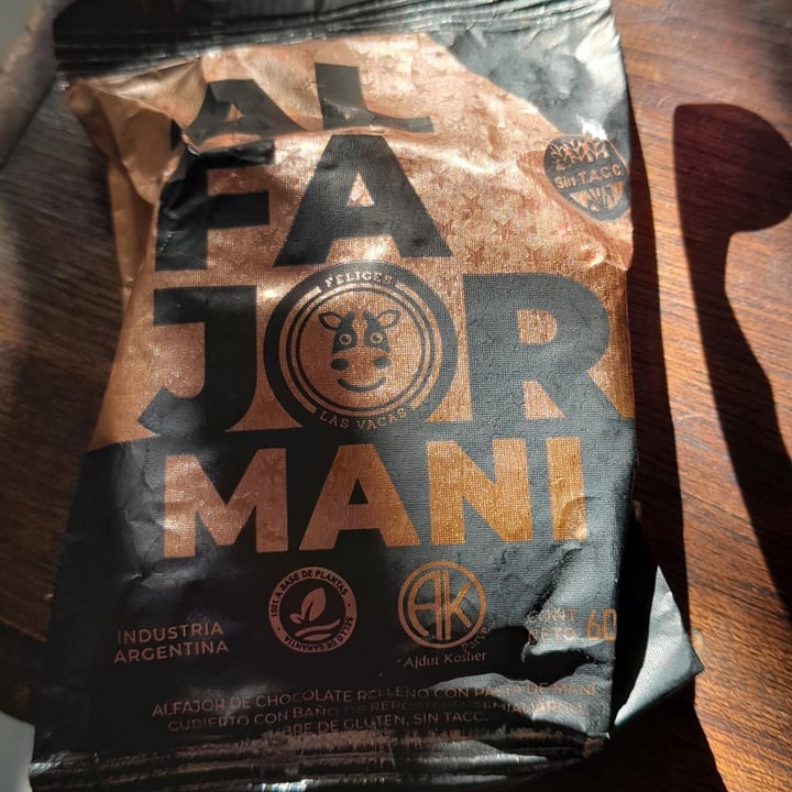 review photo of Felices Las Vacas Alfajor Con Pasta De Maní shared by @1963male on 15 Nov 2022 - review