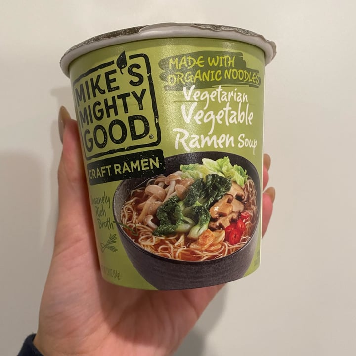 photo of Mike's Mighty Good Ramen Vegetarian Vegan shared by @hnmk on  29 Oct 2021 - review