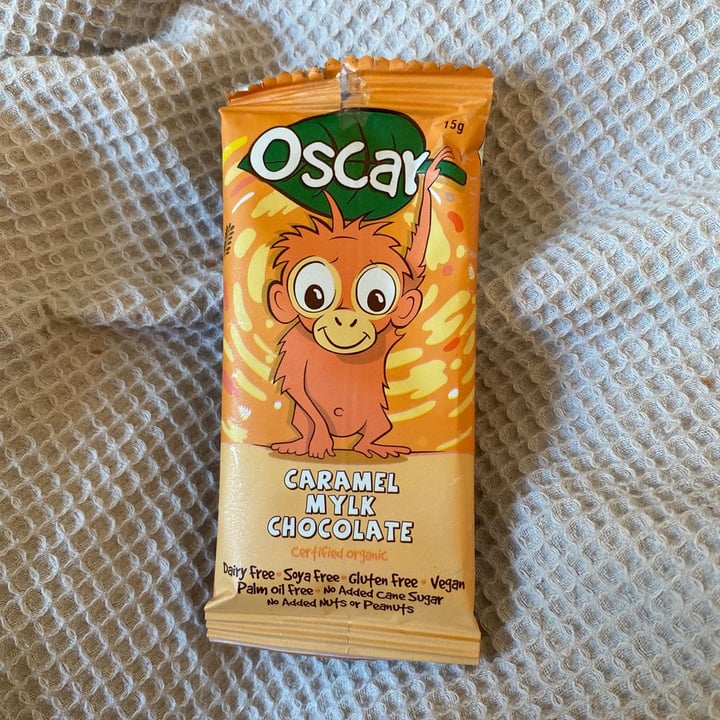 photo of The Chocolate Yogi Oscar Caramel Mylk Chocolate shared by @luisawastaken on  06 Jun 2020 - review