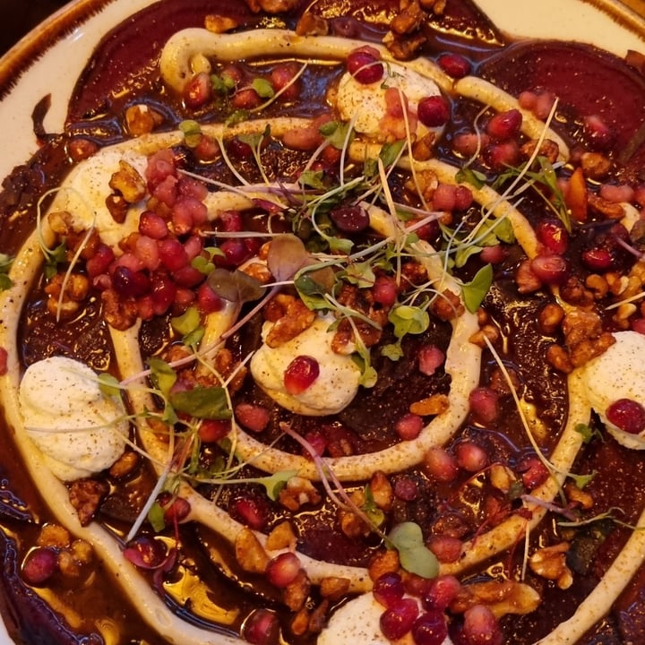 review photo of Honest Greens beetroot carpaccio shared by @larsam on 21 Jun 2022 - review