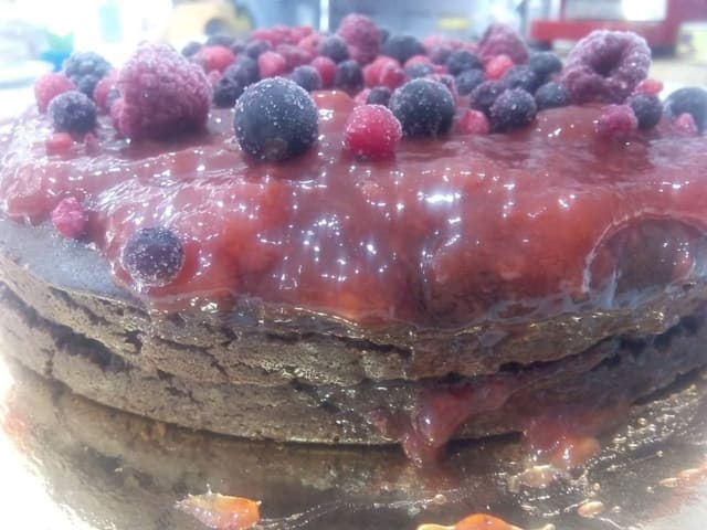 Photo of the dish “Tarta de cerveza negra”