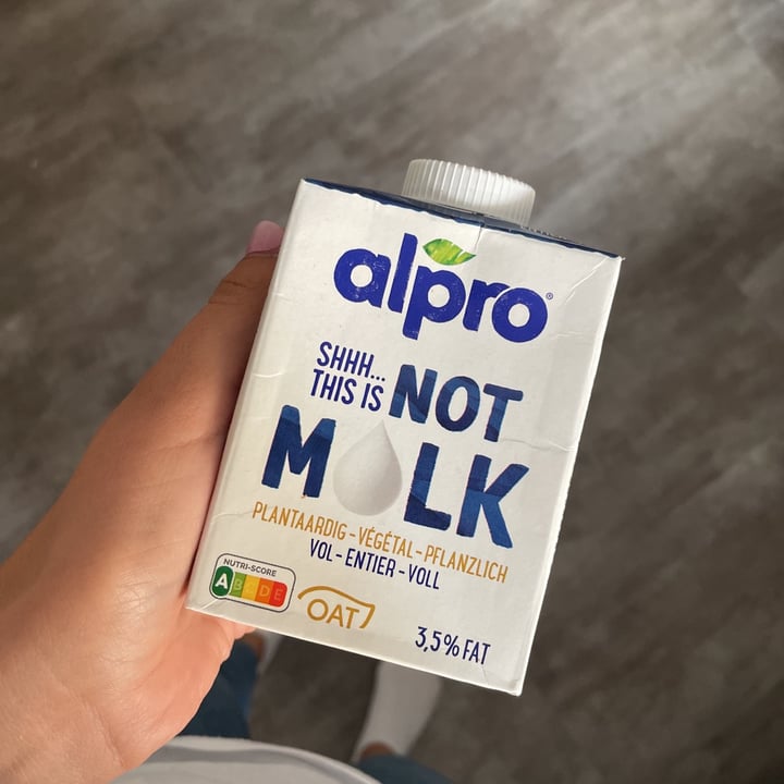 photo of Alpro This is not milk 3,5% Fett shared by @kimyksl on  17 Aug 2021 - review