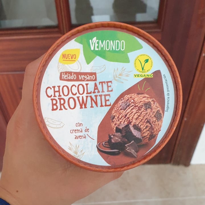 photo of Vemondo Helado Vegano Chocolate Brownie   shared by @lulivegan on  18 Jul 2021 - review
