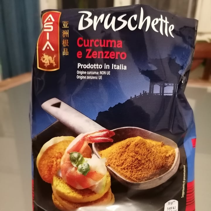 photo of Asia bruschette curcuma e zenzero shared by @clarissapr on  14 Sep 2022 - review
