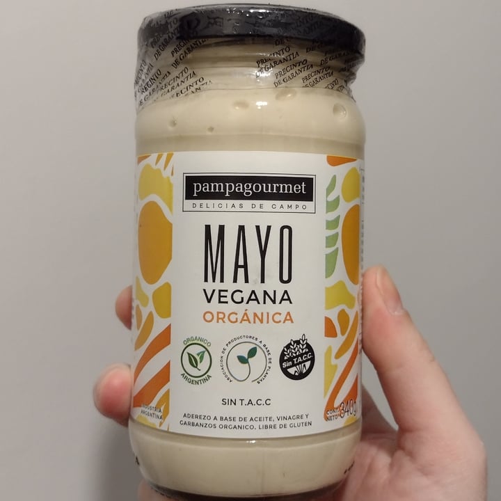 photo of Pampagourmet Mayo Vegana Orgánica shared by @alejandraglck on  03 Jun 2022 - review
