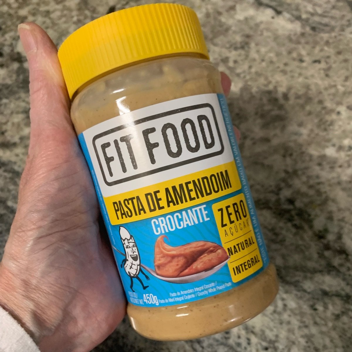 pasta de amendoim crocante zero açucar integral from Fit Food - Vegan ...